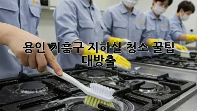 용인 기흥구 지하실 청소🧹 꿀팁 대방출!✨